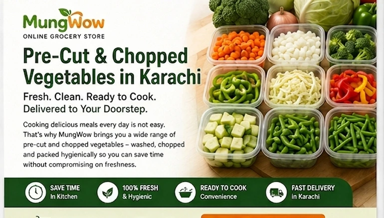 Chopped vegetables online delivery in Karachi