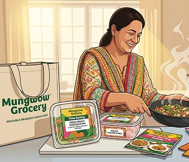 Mungwow empower women using time saving grocery
