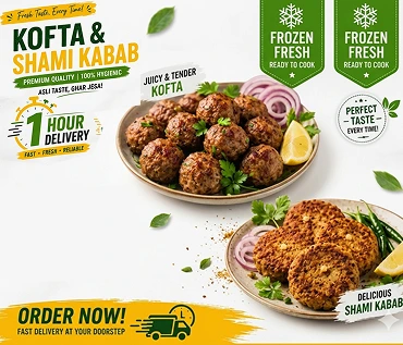 Frozen Kabab Koftay food delivery in karachi